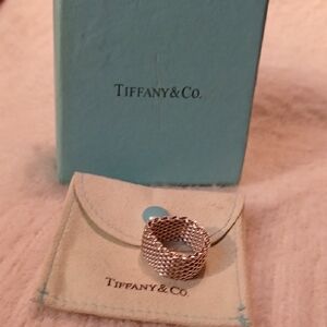 Tiffany & Co. Silver WovenRing
